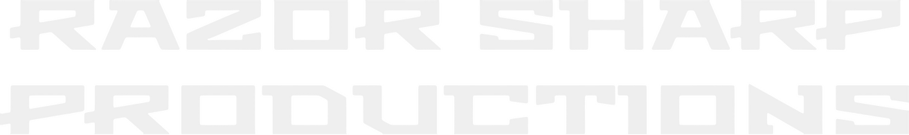 Razor Sharp Productions Razor Sharp Productions